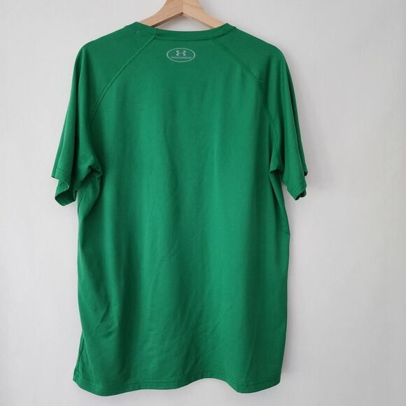 Under Armour Loose green Fighting Irish Notre Dame short‎ sleeve shirt size M - Picture 3 of 6